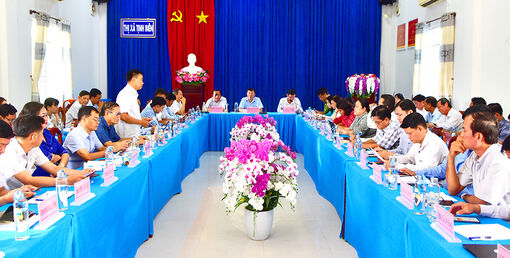 TX. Tịnh Biên tích cực thực hiện các chỉ tiêu, nhiệm vụ phát triển kinh tế - xã hội