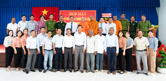 UBND huyện Châu Thành họp mặt Tết Chol Chnam Thmay năm 2024