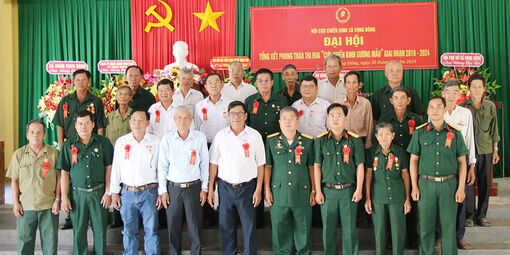 Thoại Sơn phát huy hình ảnh cựu chiến binh gương mẫu