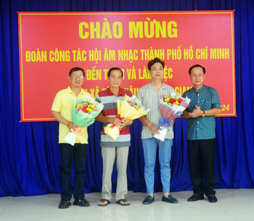 Hội Âm nhạc TP. Hồ Chí Minh về nguồn, phát động sáng tác tại TX. Tân Châu