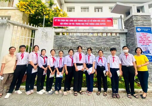 An Giang: 310 thí sinh đạt giải kỳ thi chọn học sinh giỏi trung học cơ sở cấp tỉnh