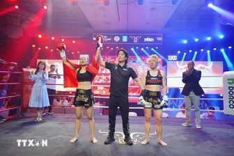 Hai võ sỹ Việt thắng áp đảo tại giải đấu Kickboxing Max Fighting Championship 26