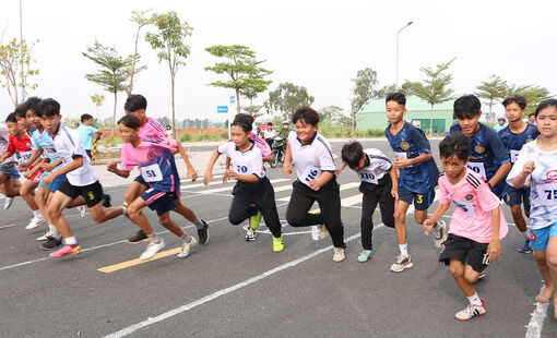 Thị trấn An Châu phát triển phong trào thể dục – thể thao
