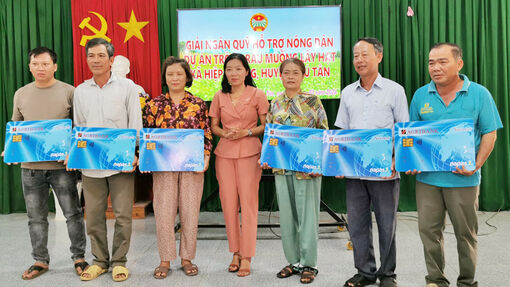 Hiệu quả vốn vay hỗ trợ nông dân ở Phú Tân