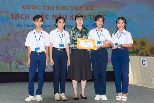 Thư viện tỉnh An Giang tổ chức Cuộc thi “Sách sắc màu kiến thức”