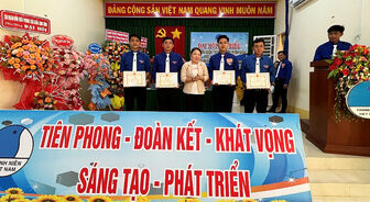 Thị trấn Long Bình tổ chức Đại hội Hội Liên hiệp Thanh niên Việt Nam, nhiệm kỳ 2024 - 2029
