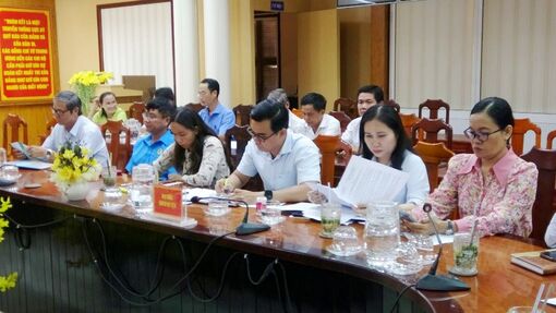 HĐND huyện Tri Tôn chuẩn bị kỳ họp thứ 15 chuyên đề