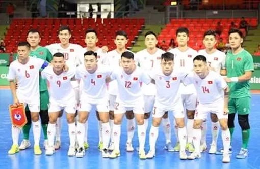 Đội tuyển futsal Việt Nam gặp Uzbekistan tại tứ kết châu Á