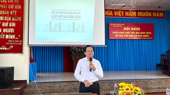 UBND huyện Thoại Sơn tổ chức Hội nghị triển khai Luật Đất đai năm 2024