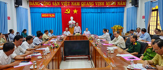 Bí thư Tỉnh ủy An Giang Lê Hồng Quang chỉ đạo bảo vệ rừng vùng Bảy Núi