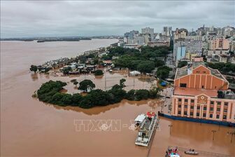 Tổng thống Brazil đề nghị Quốc hội tuyên bố tình trạng thiên tai do mưa lũ