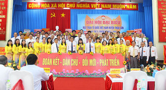 Bà Nguyễn Thị Ngọc Hà đắc cử Chủ tịch UBMTTQVN huyện Thoại Sơn khóa X (nhiệm kỳ 2024 – 2029)