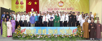Ông Huỳnh Văn Minh tái đắc cử Chủ tịch UBMTTQVN TX. Tân Châu nhiệm kỳ 2024 – 2029