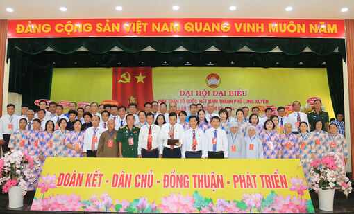 Ông Nguyễn Thanh Quang tái cử chức Chủ tịch UBMTTQVN TP. Long Xuyên khóa XI (nhiệm kỳ 2024-2029)