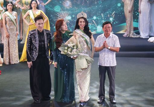 Đinh Thị Hoa đoạt vương miện Hoa hậu Đại sứ du lịch Việt Nam năm 2024