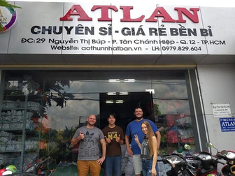 Xưởng may ATLAN - Nơi nhận may đồng phục theo yêu cầu giá rẻ tại Tiền Giang