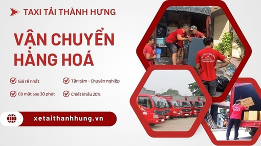 Đội Xe Tải Thành Hưng nhận chở hàng thuê giá rẻ tại Tây Ninh