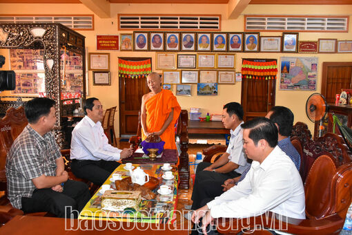 Trà Vinh: Bí thư Tỉnh ủy Ngô Chí Cường đẩy nhanh tiến độ các công trình, dự án trọng điểm