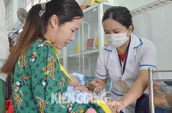 Kiểm soát bệnh sởi ở Kiên Giang