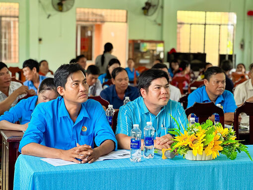 Ban Dân vận tỉnh An Giang tuyên truyền công tác dân vận tham gia xây dựng nông thôn mới