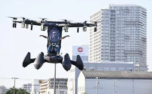 "Ôtô bay" Hexa cất cánh lần đầu tiên tại Nhật Bản