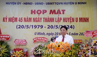 Cà Mau: Đảng bộ và Nhân dân huyện U Minh - 45 năm chung sức, chung lòng