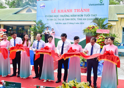 Khánh thành phòng học Trường Mầm non Tuổi Thơ