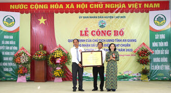 Xã Long Điền B xây dựng nông thôn mới nâng cao