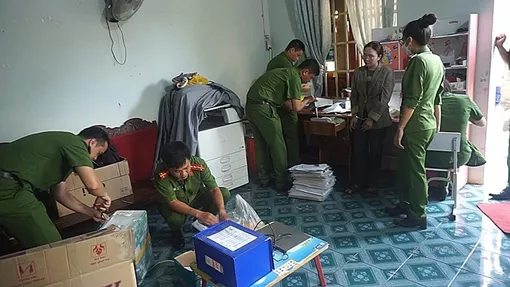 Bắt giam Giám đốc và kế toán Hợp tác xã dịch vụ nông nghiệp Thanh Bình