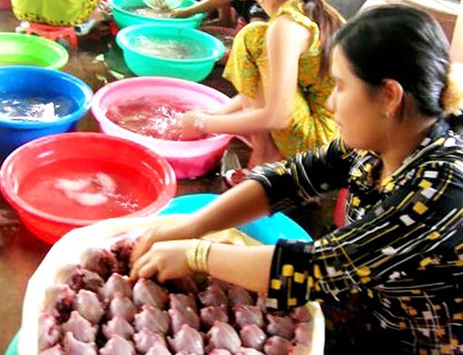 Chợ chuột đồng nổi tiếng miền Tây