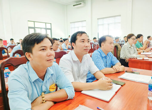 UBND huyện Châu Phú triển khai văn bản quy phạm pháp luật đợt II năm 2024