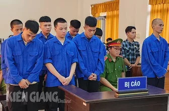 Kiên Giang: 9 thanh niên hỗn chiến, lãnh 44 năm tù