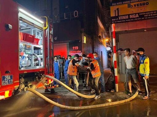 Khởi tố vụ án cháy nhà trọ ở Hà Nội làm 14 người chết