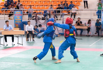 Đơn vị Thoại Sơn 1 đoạt hạng nhất toàn đoàn Giải trẻ Vovinam tỉnh An Giang năm 2024