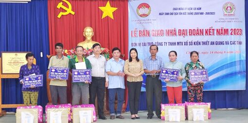Mặt trận Tổ quốc Chợ Mới tích cực đóng góp an sinh xã hội