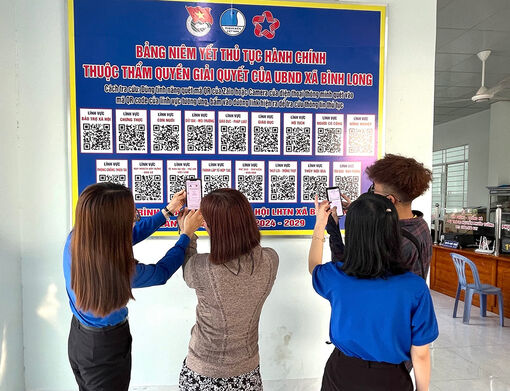 “Chuyển đổi số và ngày không viết, ngày không hẹn” ở xã Bình Long