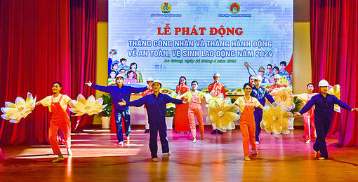 Sôi nổi Tháng công nhân và Tháng hành động về an toàn, vệ sinh lao động