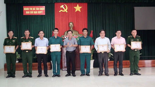 TX. Tân Châu sơ kết 5 năm thực hiện Nghị định 21/2019/NĐ-CP của Chính phủ về khu vực phòng thủ