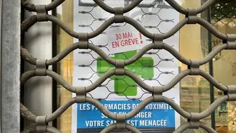 90% hiệu thuốc trên khắp nước Pháp đóng cửa vì đình công