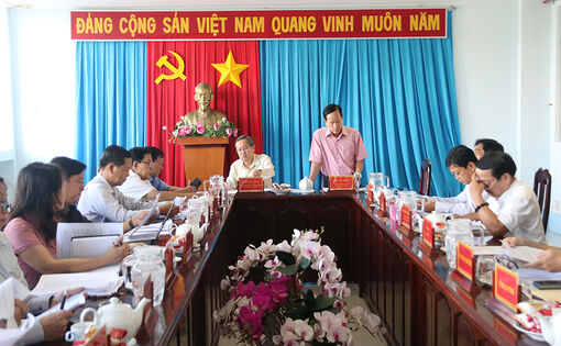 Chuẩn bị nội dung, chương trình kỳ họp HĐND tỉnh An Giang giữa năm 2024