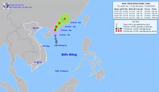 Chuyên gia dự báo xác suất bão số 1 ảnh hưởng đến đất liền nước ta