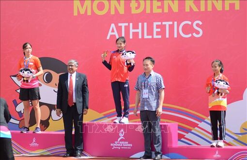 Đại hội Thể thao học sinh Đông Nam Á: Hoàng Thị Ngọc Anh đoạt Huy chương Vàng nội dung chạy 3.000m nữ