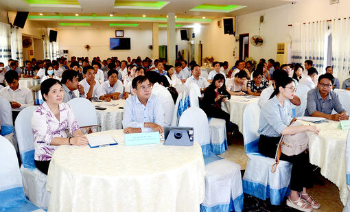 Sở Tài nguyên và Môi trường An Giang tập huấn nâng cao năng lực cán bộ về phân loại chất thải rắn sinh hoạt