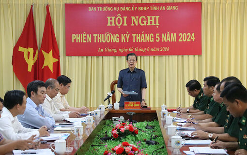 Tập trung làm tốt công tác xây dựng Đảng trong Bộ đội Biên phòng tỉnh An Giang