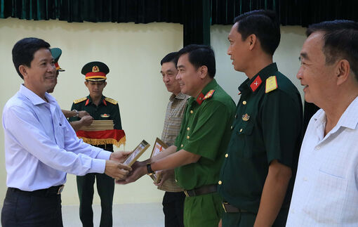 TP. Long Xuyên xây dựng các tiềm lực trong khu vực phòng thủ