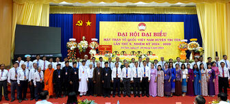 MTTQVN huyện Tri Tôn - Dấu ấn một nhiệm kỳ
