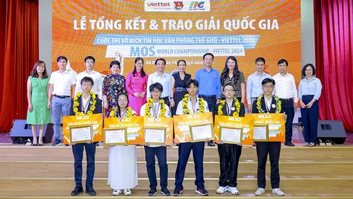 6 nhà vô địch đại diện Việt Nam sẽ tranh tài tin học văn phòng quốc tế