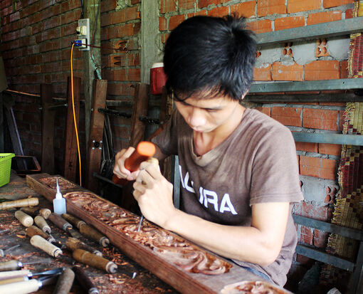 Phát triển nghề mộc truyền thống ở Chợ Mới