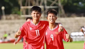 U16 Việt Nam thắng 15-0 ở giải U16 Đông Nam Á 2024
