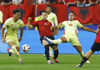 Thắng dễ Albania, đội tuyển Tây Ban Nha vào vòng play-off với ngôi đầu bảng 'tử thần'